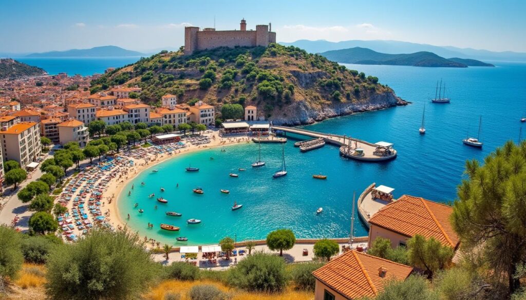 découvrez saranda en albanie, une station balnéaire alliant plages paradisiaques et riche patrimoine historique pour des vacances inoubliables entre mer et culture.