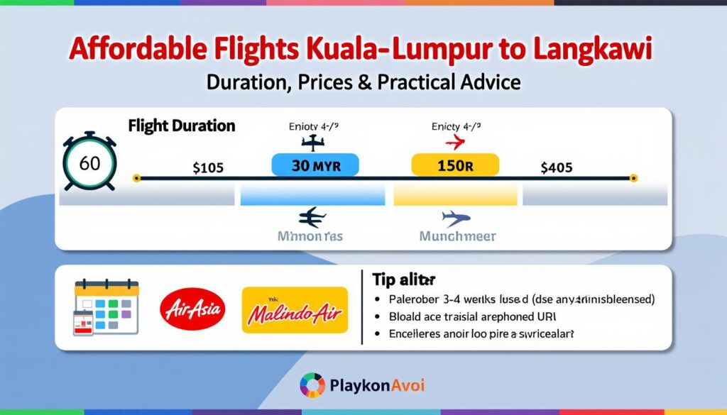 découvrez nos conseils pratiques pour un vol pas cher entre kuala lumpur et langkawi : durée du trajet, prix abordables et astuces pour économiser sur votre billet.