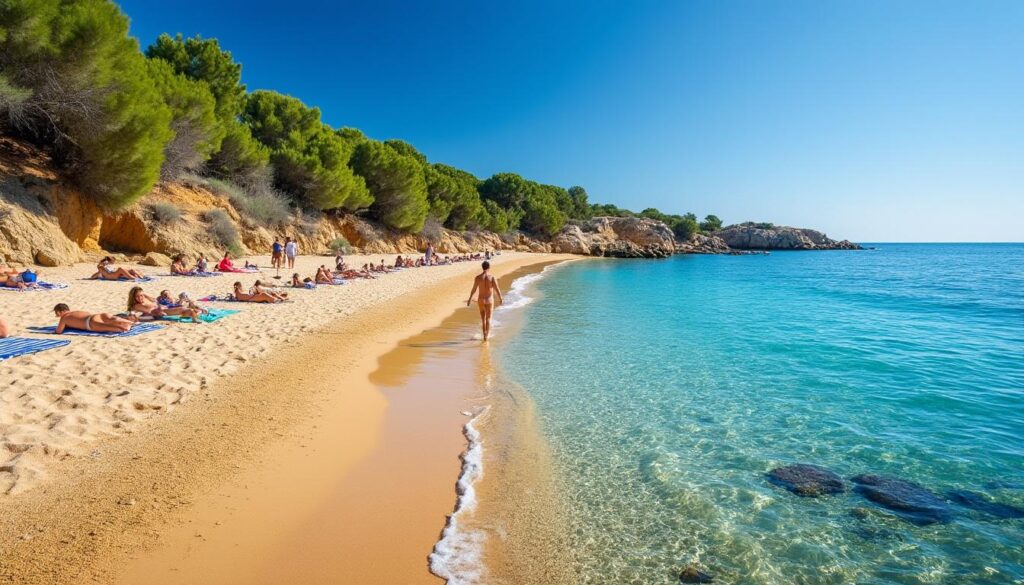 découvrez la plage de la calade à toulon, un véritable paradis avec son sable fin et ses eaux cristallines, idéal pour une journée détente au bord de la mer méditerranée.