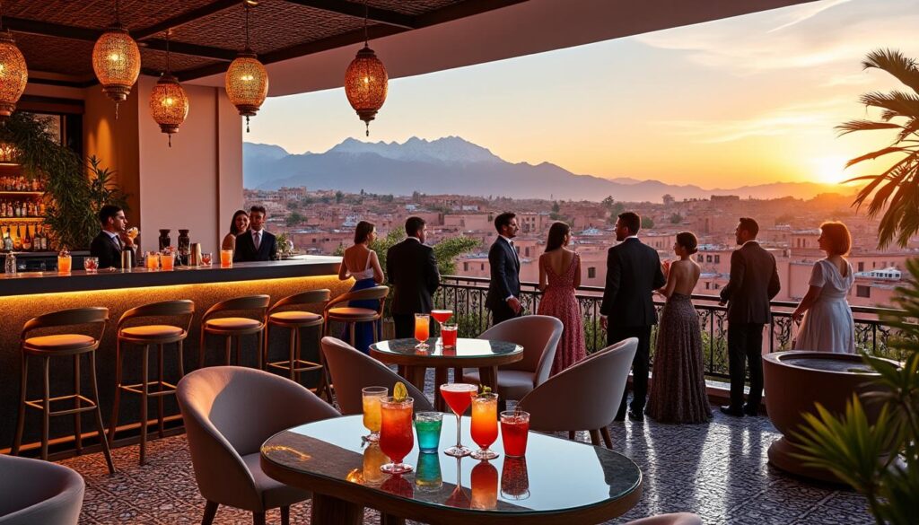 découvrez les meilleurs rooftops de marrakech pour savourer des cocktails exceptionnels tout en profitant d'une vue imprenable sur la ville.