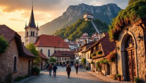 découvrez brașov en transylvanie, une ville médiévale pittoresque nichée au pied des montagnes carpates, riche en histoire, culture et paysages naturels magnifiques.