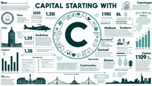 découvrez la liste complète des capitales commençant par la lettre c avec des détails clés sur chacune d'elles. explorez ces villes incontournables et enrichissez vos connaissances géographiques.