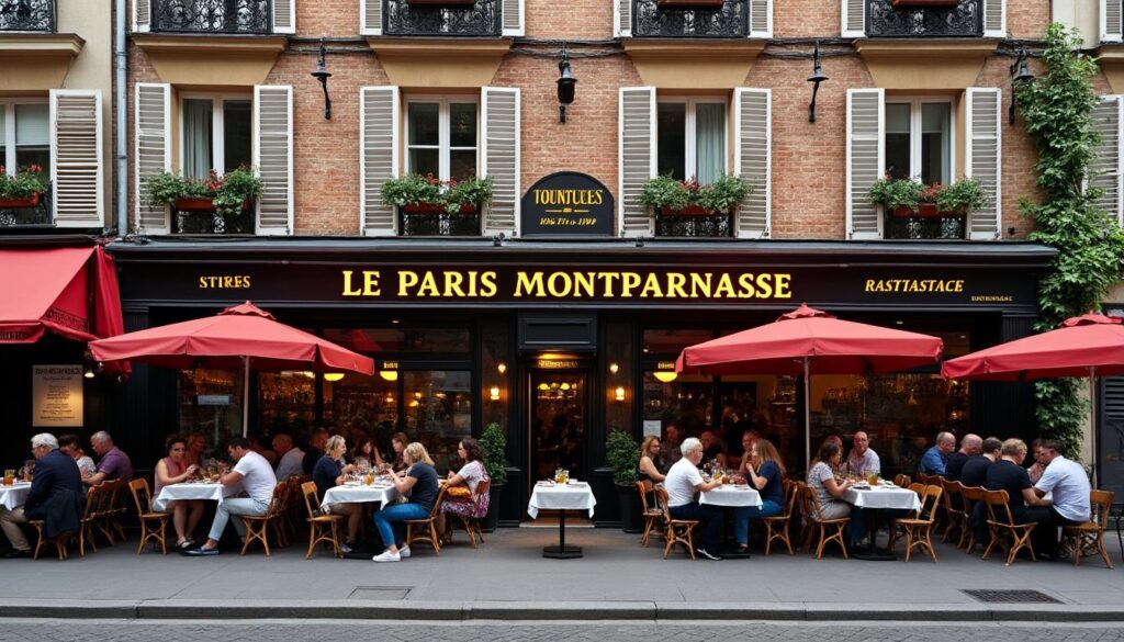 découvrez le paris montparnasse, un restaurant traditionnel situé en face de la gare de montparnasse, offrant une cuisine française authentique dans un cadre chaleureux.