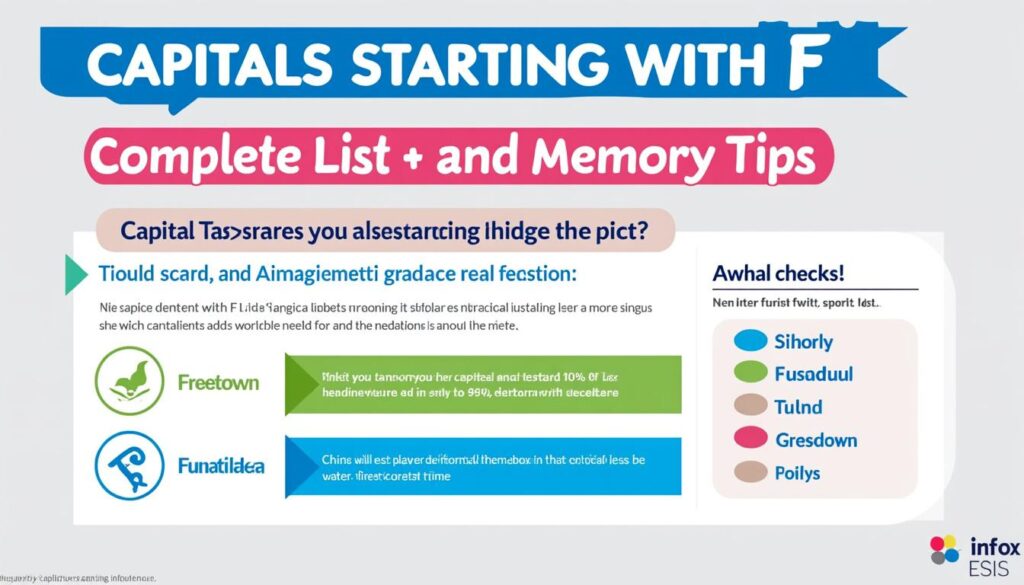 découvrez la liste complète des capitales commençant par la lettre f et profitez de nos astuces pratiques pour les mémoriser facilement.