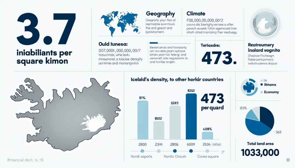découvrez la densité de population en islande en 2025 : combien d’habitants vivent au kilomètre carré dans ce pays nordique unique.
