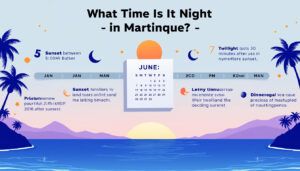 découvrez à quelle heure le soleil se couche en martinique selon les saisons, et profitez pleinement des soirées tropicales avec nos horaires du coucher du soleil.