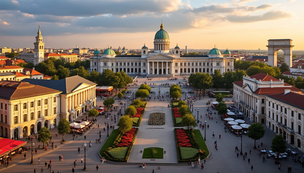 découvrez bucarest, la capitale de la roumanie : plongez dans son histoire riche, explorez ses sites emblématiques et profitez des visites incontournables pour un séjour mémorable.