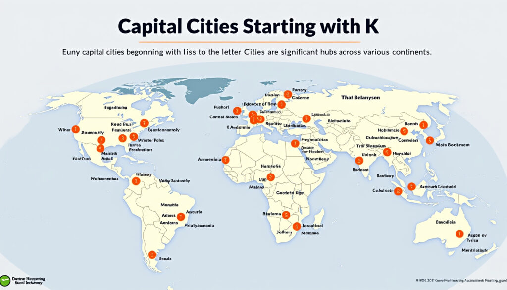 découvrez la liste complète des capitales mondiales commençant par la lettre k, avec leurs informations principales et leur localisation.
