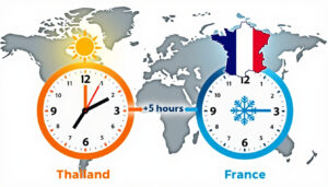 découvrez le décalage horaire entre la thaïlande et la france, avec les heures d'avance en été et en hiver pour bien planifier vos voyages et communications.