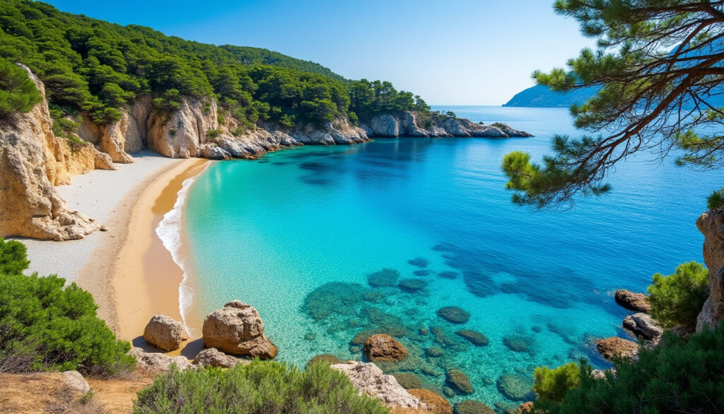 découvrez halikounas beach à corfou, une plage sauvage où la nature préservée invite à la détente et à l'aventure au cœur d'un paysage authentique.