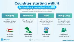 découvrez la liste complète des pays commençant par la lettre h en 2025, accompagnée d'informations essentielles et mises à jour.