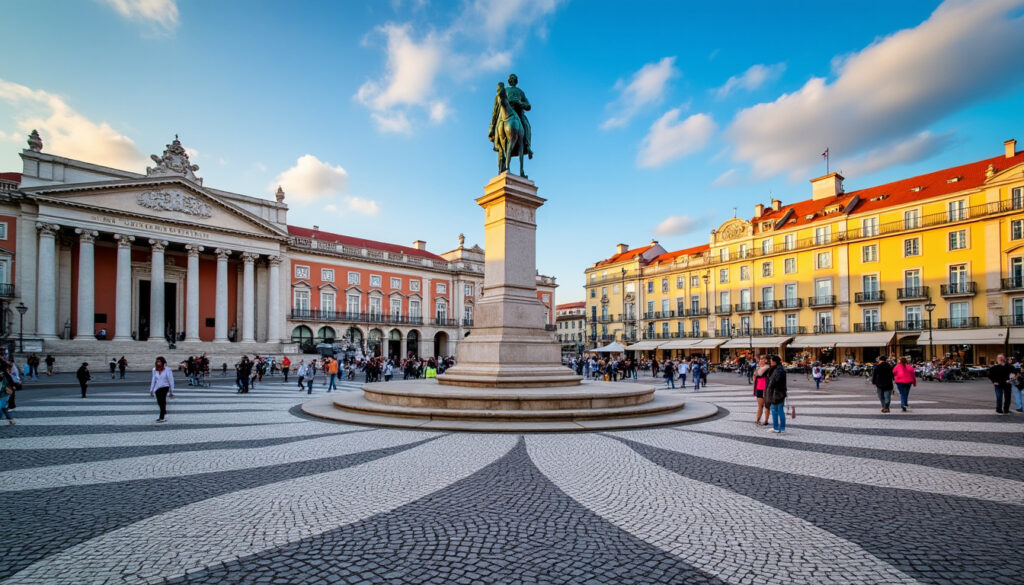 découvrez l'histoire fascinante de la praça dom pedro iv à lisbonne et explorez les sites incontournables à voir sur cette place emblématique du centre-ville.