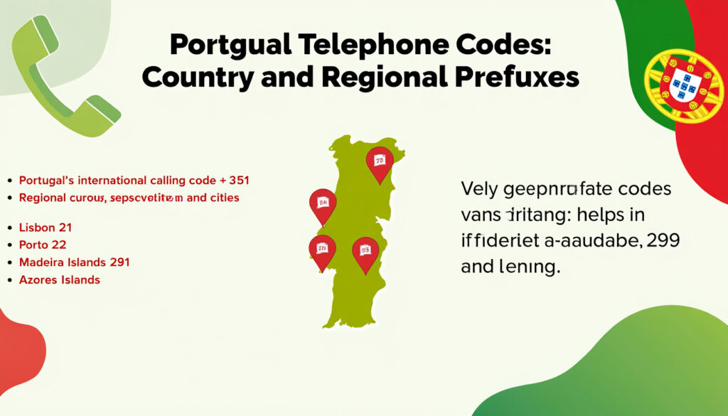 découvrez les indicatifs téléphoniques du portugal et les numéros régionaux pour faciliter vos appels. toutes les informations essentielles sur les codes régionaux portugais.
