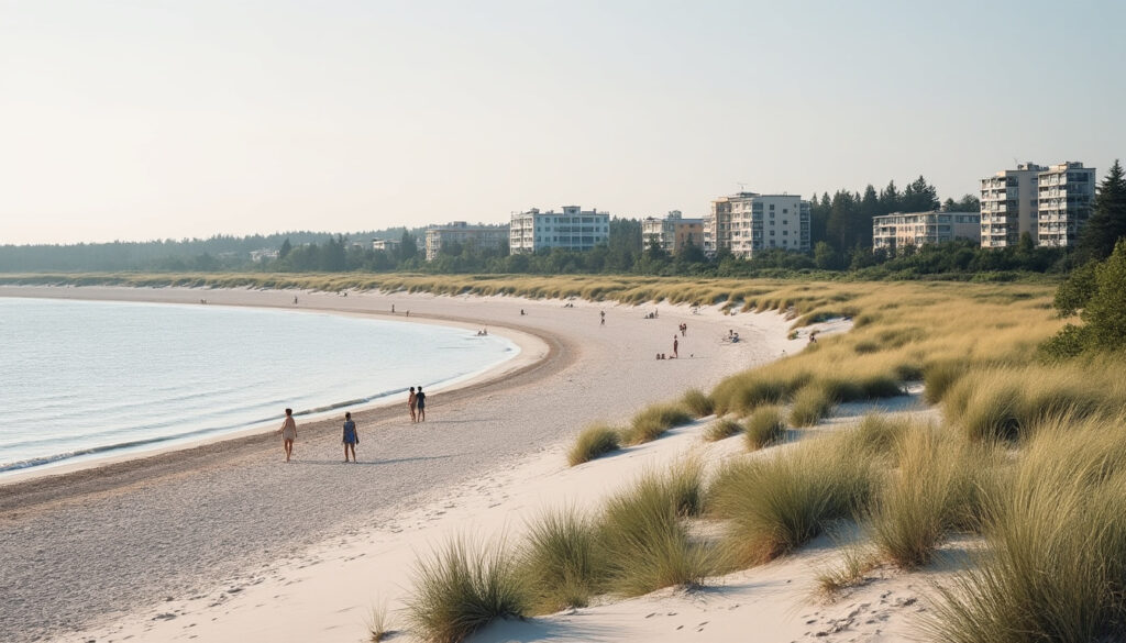 découvrez kauguri, quartier balnéaire de jūrmala, entre plages de sable, nature préservée et ambiance paisible au bord de la baltique.